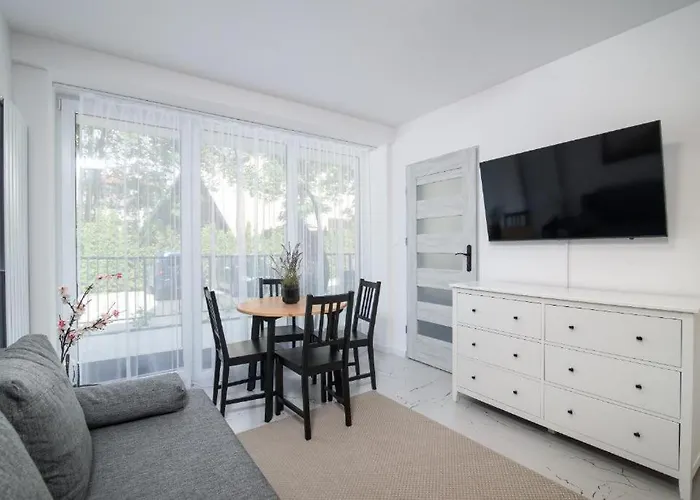 Lägenhet Apartament Sun Terrace Rozewska 44 A01 Jastrzebia Gora Jastrzębia Góra